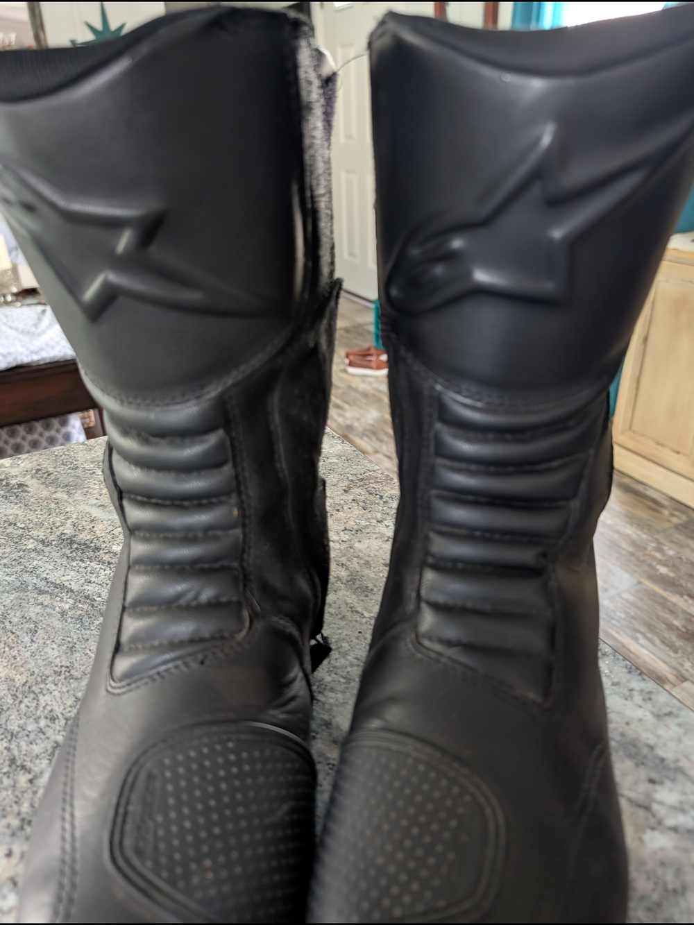 Alpinestars Women's Unisex Black Motorcycle Boots 42